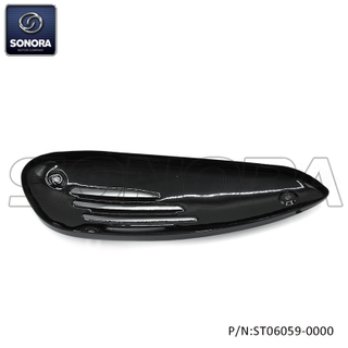 Exhaust heat fender for ZN50QT-30A glossy black (P/N:ST06059-0000) Top Quality