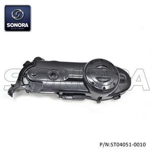 Vespa Primavera Sprint50cc 3V 4T Left Crankcase Cover-Glossy black(P/N:ST04051-0010)top Quality