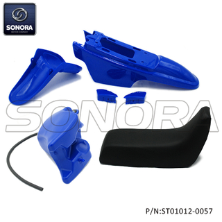 Yamaha PW50 Plastic Body Kit-blue (P/N:ST01012-0057) Top Quality