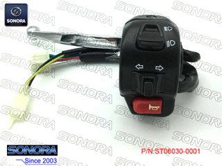 BAOTIAN BT49QT-9F3(3C)L. Handle Switch Assy-with Silver Lever (P/N:ST06030-0001) Top Quality