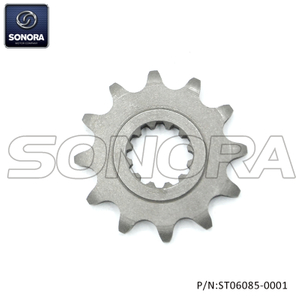 Minarelli AM6 Front Sproket 12 teeth (P/N:ST06085-0001) Top Quality