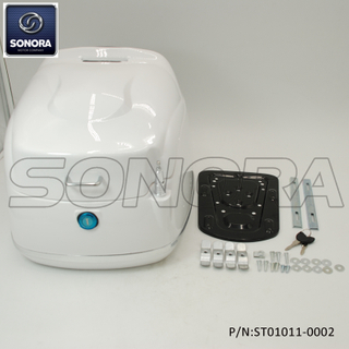 ZNEN ZN50QT-E,ZN125T-E Retro Topcase-White(P/N:ST01011-0002) Top Quality