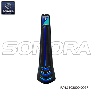 VESPA Sprint Primavera Glossy Black Central Cover Bluelight (P/N:ST02000-0067) Top Quality