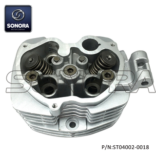CG125 Two exhaust cylinder head with valve (P/N:ST04002-0018) Top Quality