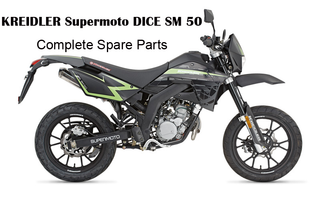 Kreidler Supermoto 50 DICE SM50 Complete Spare Parts Original Quality