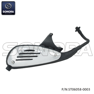 Exhaust Vespa Lx Lxv S Primavera Sprint Piaggio Zip Fly 4T 2 V(P/N:ST06058-0003） Top Quality 