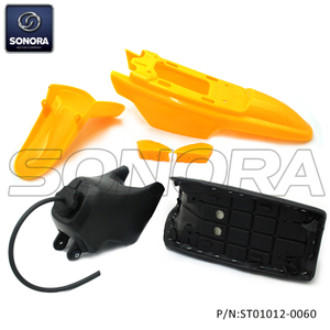 Yamaha PW50 Plastic Body Kit-yellow (P/N:ST01012-0060) Top Quality