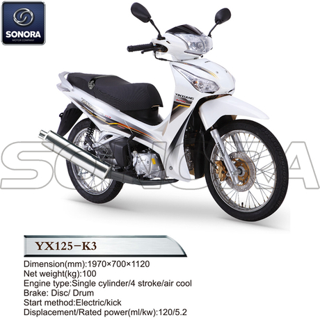 Yinxiang Yx125 K3 Cub Body Kit Engine Parts Complete Spare Parts Original Spare Parts