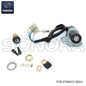 Derbi Senda 3 Wires Lock Set (P/N:ST06022-0023) Top Quality